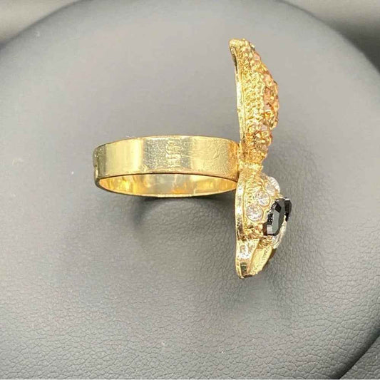 RingsRhinestone Bling Cat Ring - Adjustable