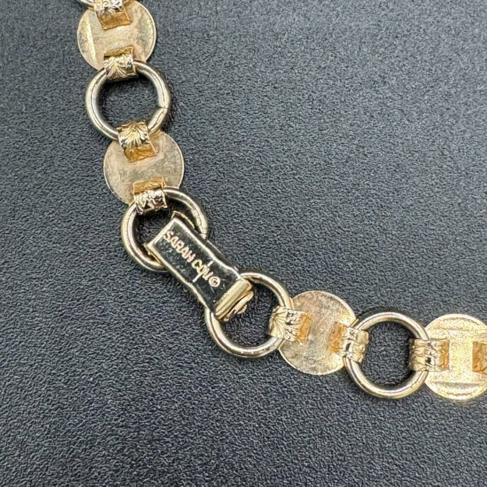 Sarah Coventry's "Young And Gay" Gold Tone Bracelet