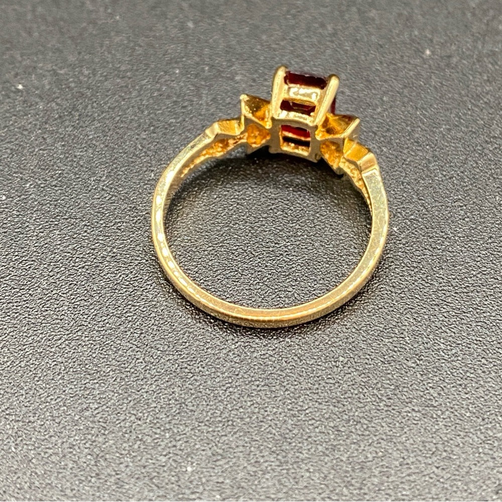 Art Deco Costume Ring Size 8.75