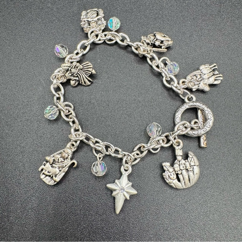 Story of Christmas Christ’s Birth Religious Nativity Charm Bracelet