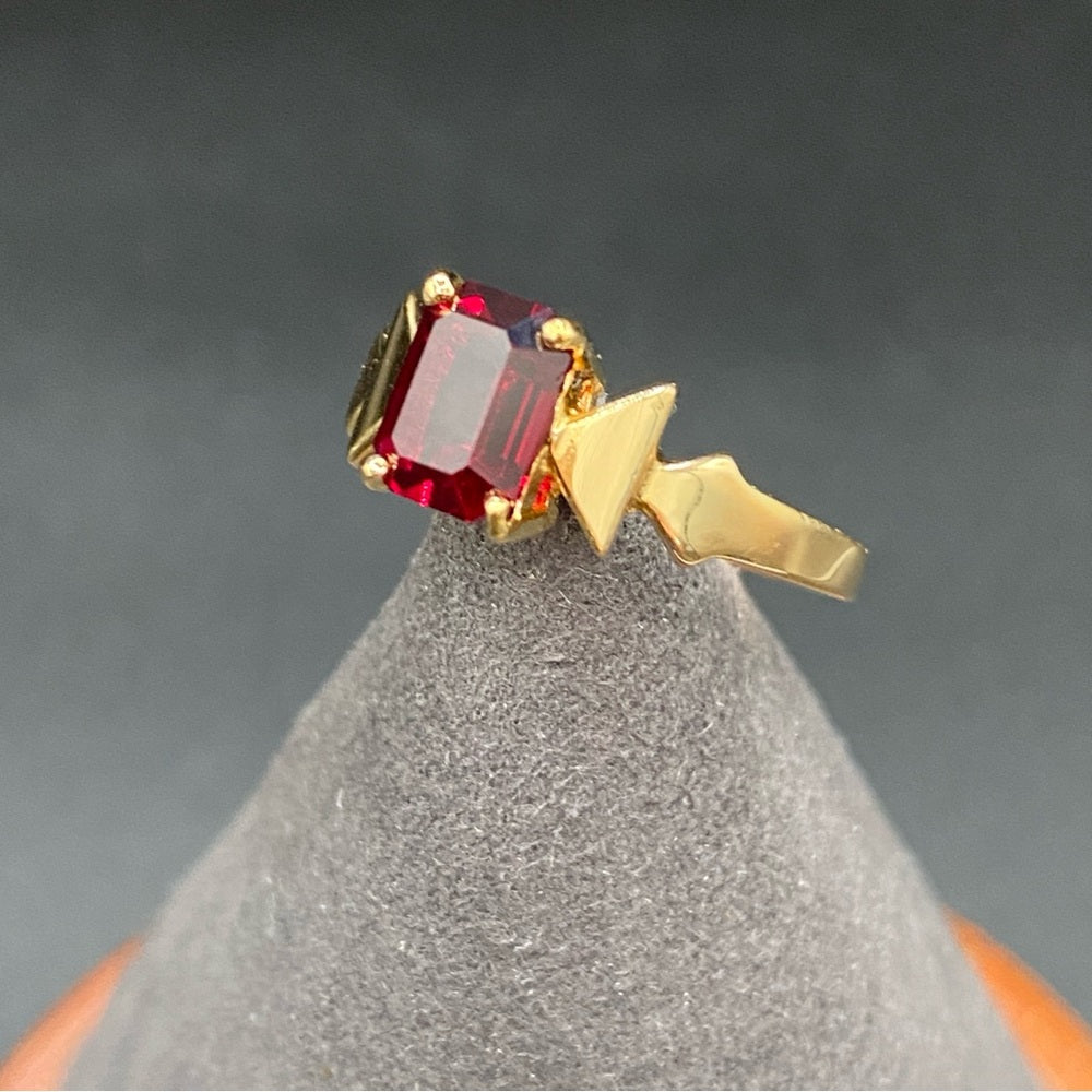 Art Deco Costume Ring Size 8.75