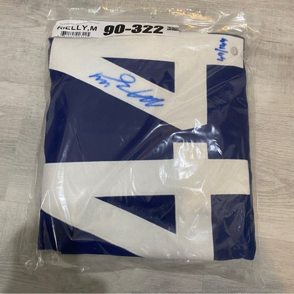 Signed COA Morgan Reilly Toronto Maple Leafs Adidas Jersey New Size L