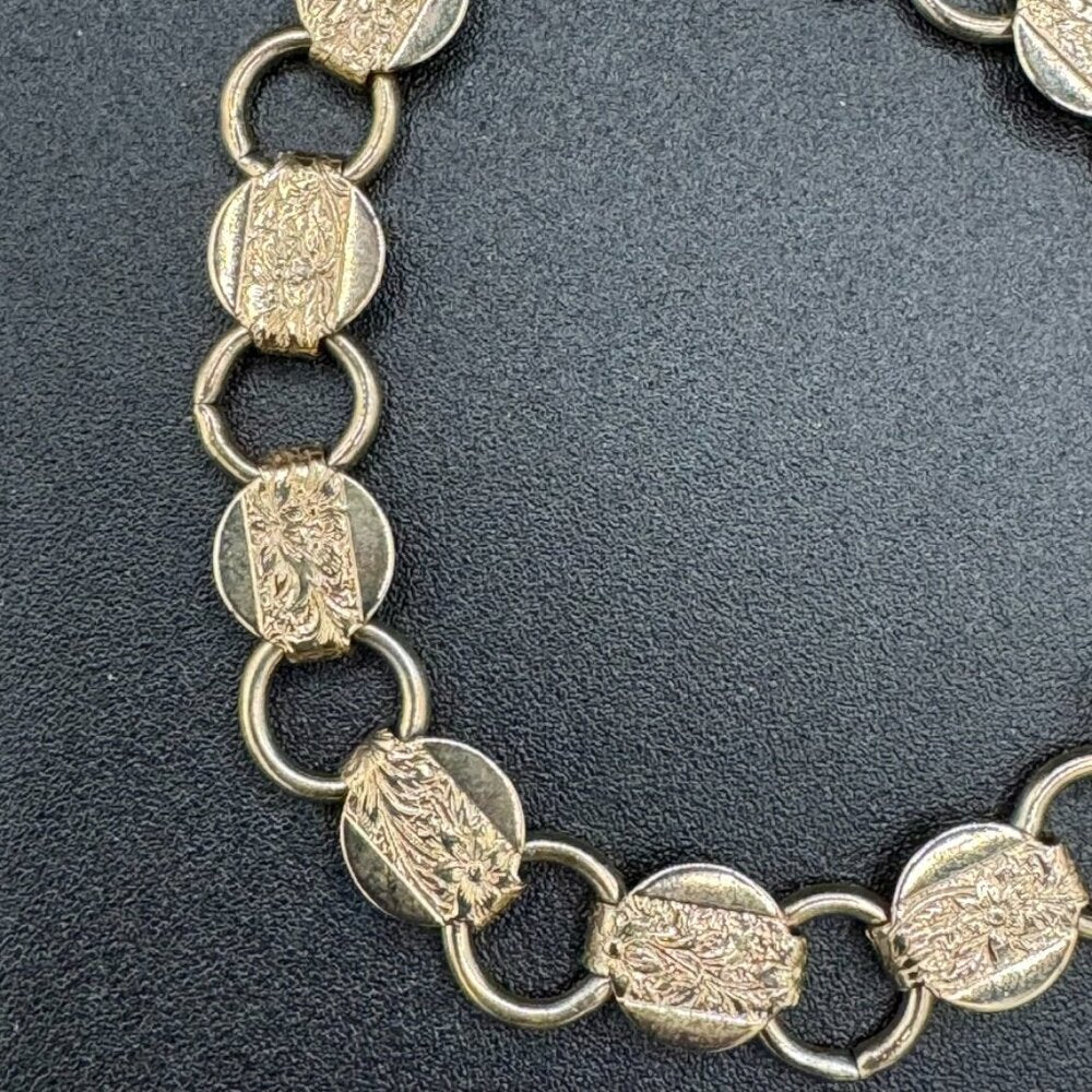 Sarah Coventry's "Young And Gay" Gold Tone Bracelet