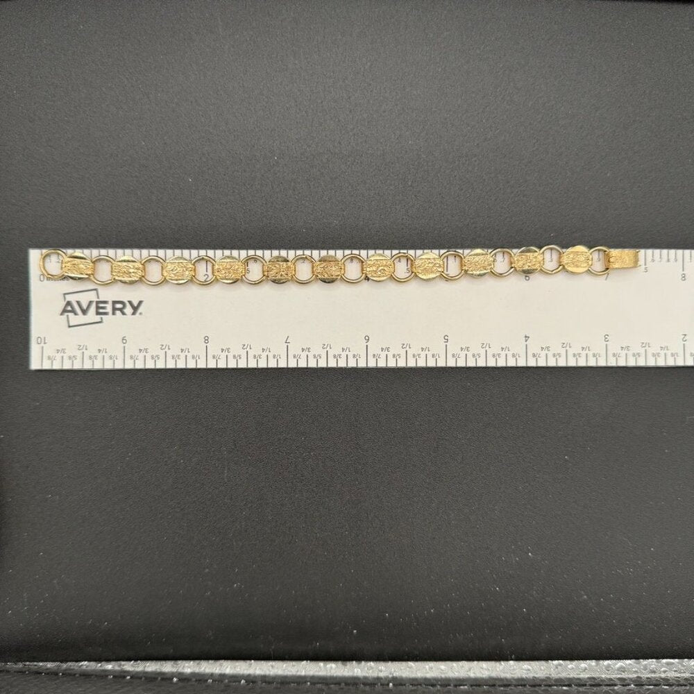 Sarah Coventry's "Young And Gay" Gold Tone Bracelet