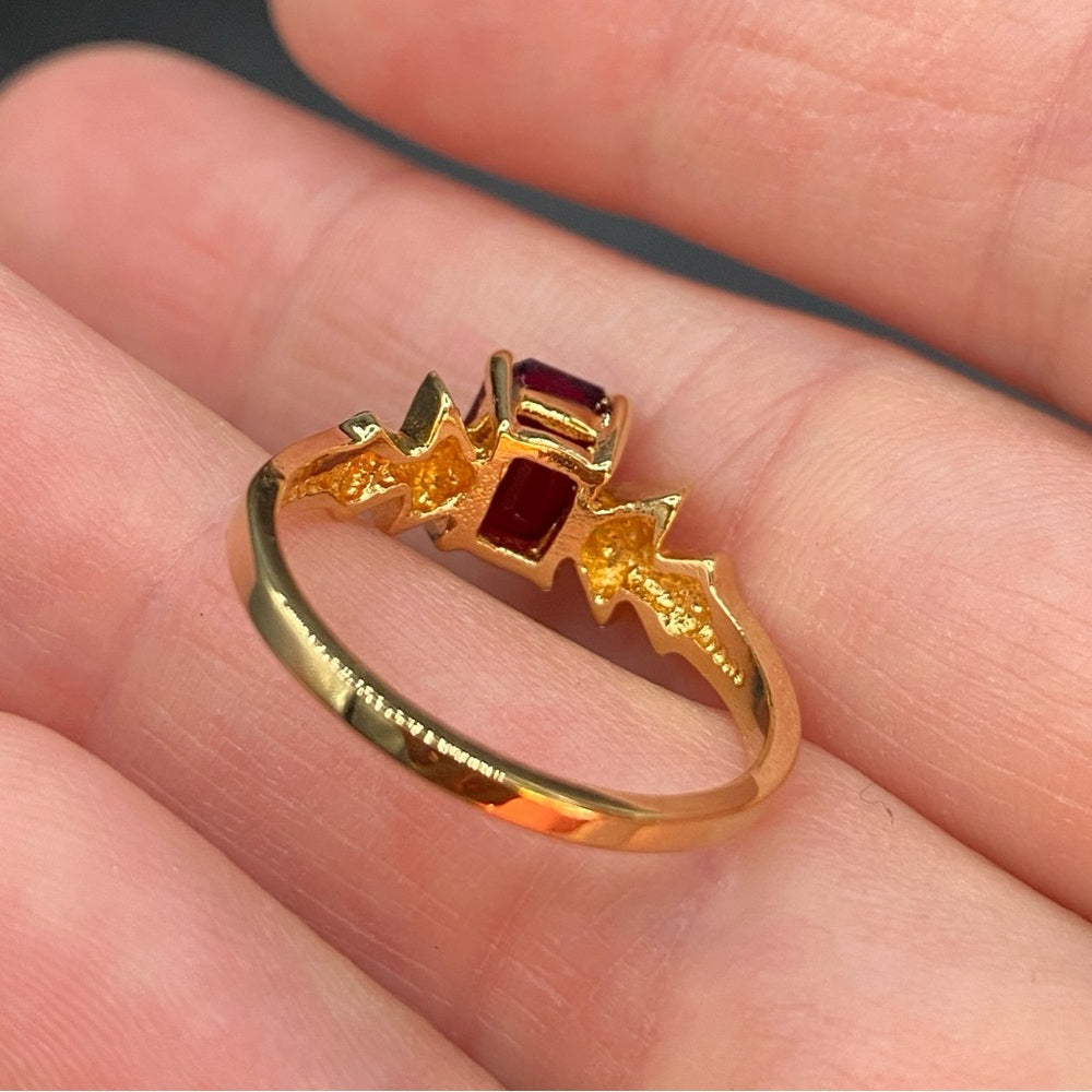 Art Deco Costume Ring Size 8.75