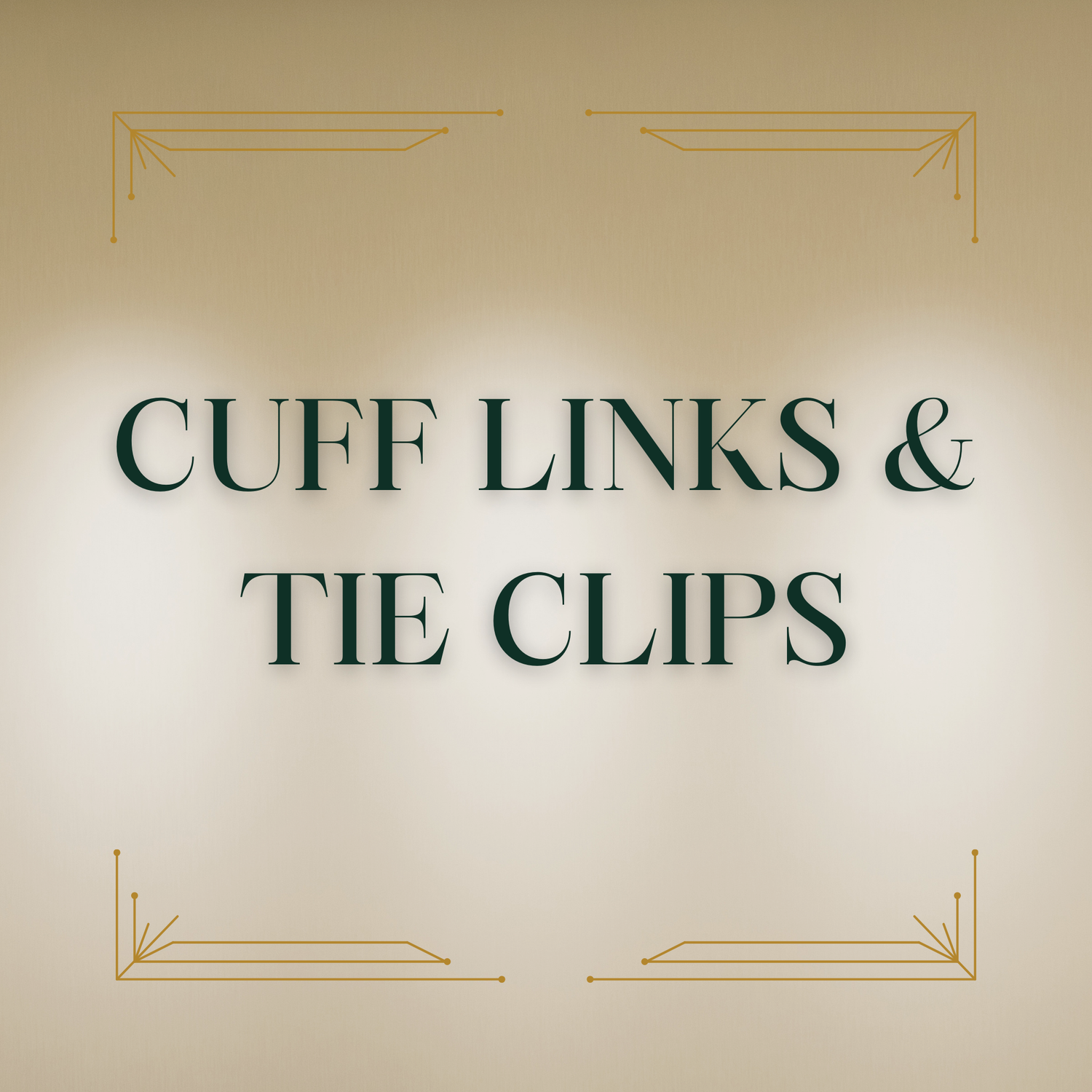 Cufflinks & Tie Clips