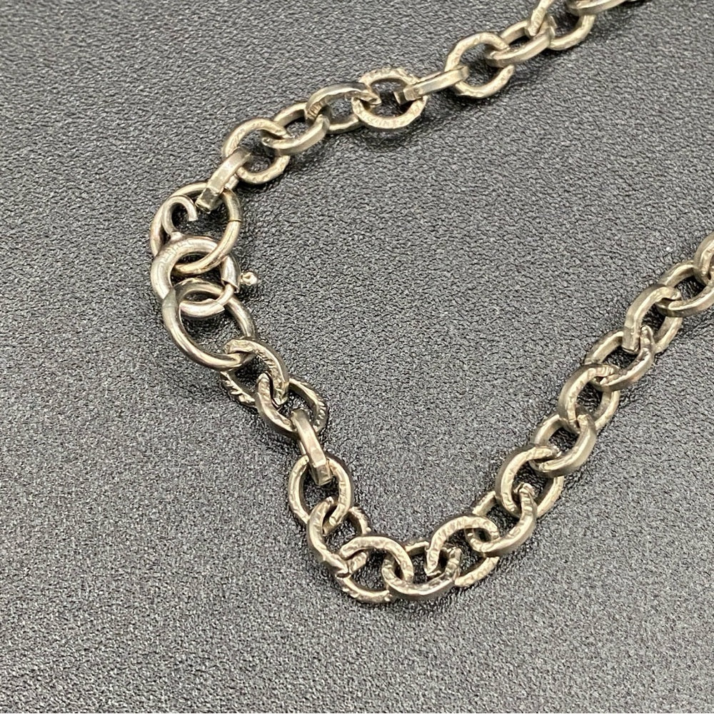 Necklace1960s Mid Century Masonic Emblem Metal Pendant and Chain