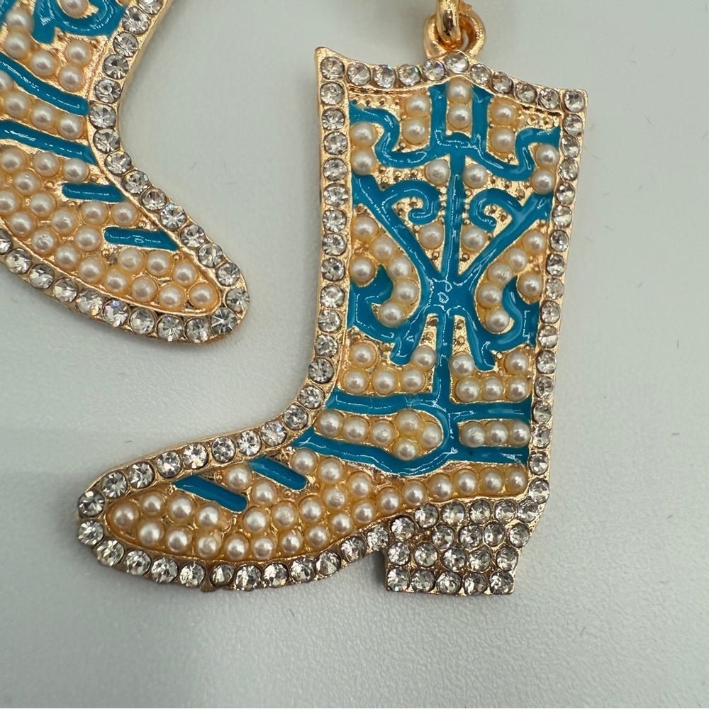 EarringsCowgirl Summer Western Rodeo Boot Earrings