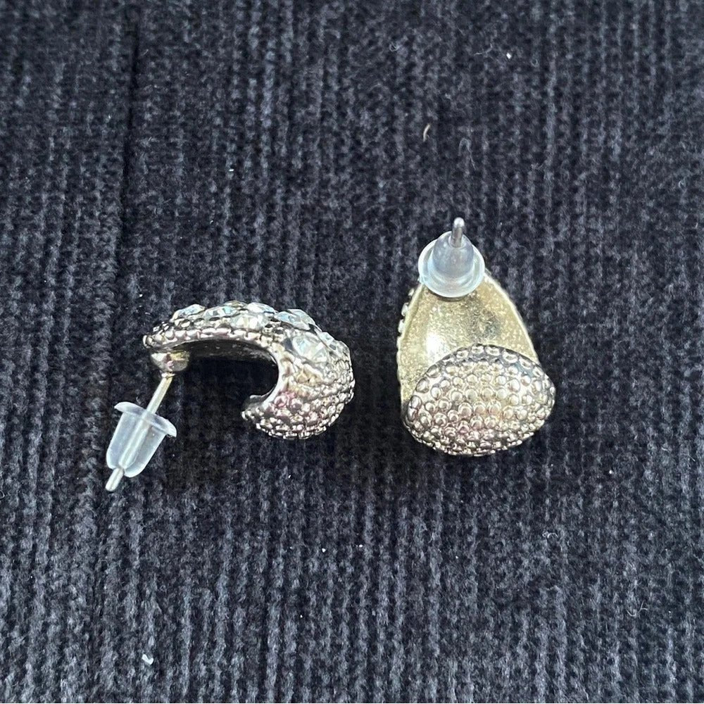 EarringsDainty Crystal Rhinestone Huggie Earrings