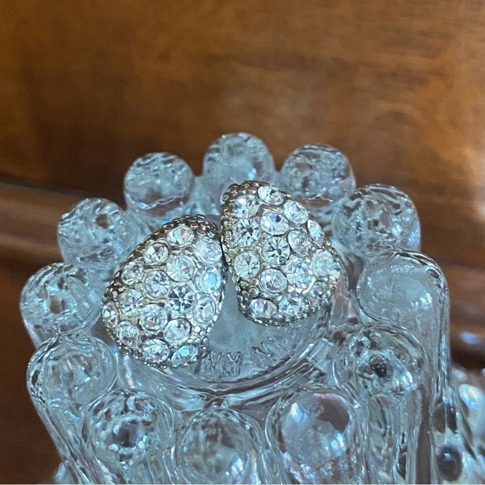 EarringsDainty Crystal Rhinestone Huggie Earrings