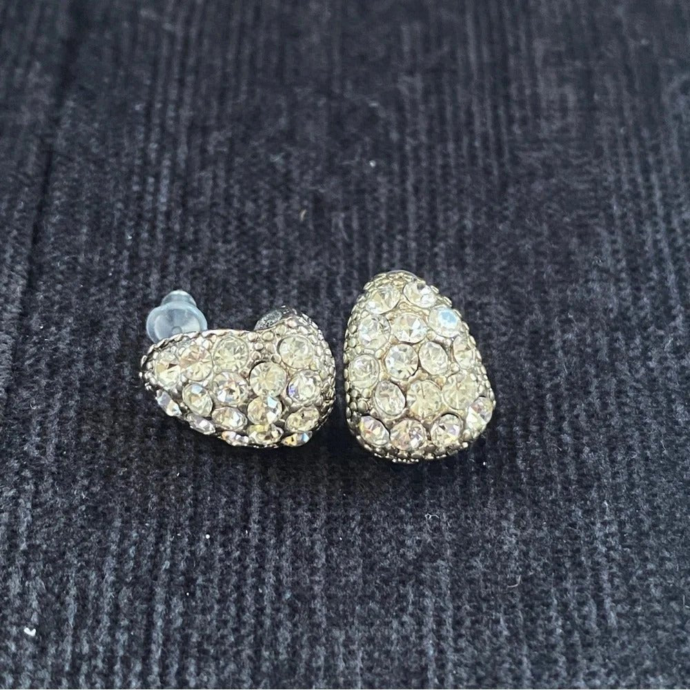 EarringsDainty Crystal Rhinestone Huggie Earrings