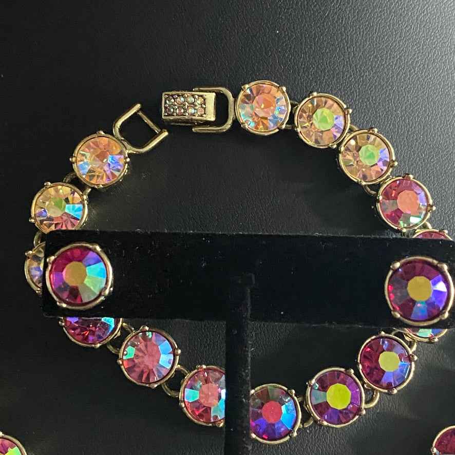 NecklaceHeidi Daus AB Crystal Rhinestone Parure