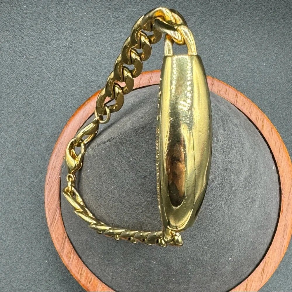 BraceletLiz Claiborne Gold-Tone Chunky ID Bracelet