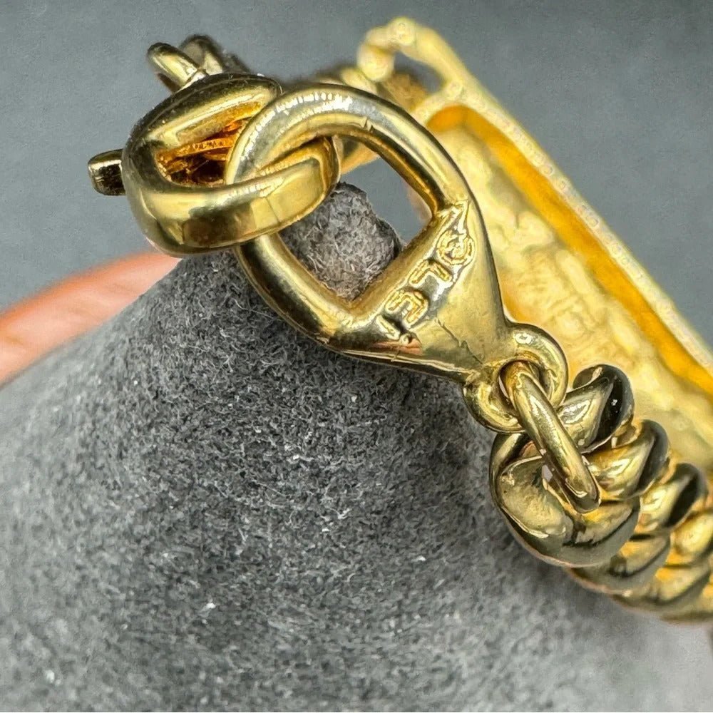 BraceletLiz Claiborne Gold-Tone Chunky ID Bracelet