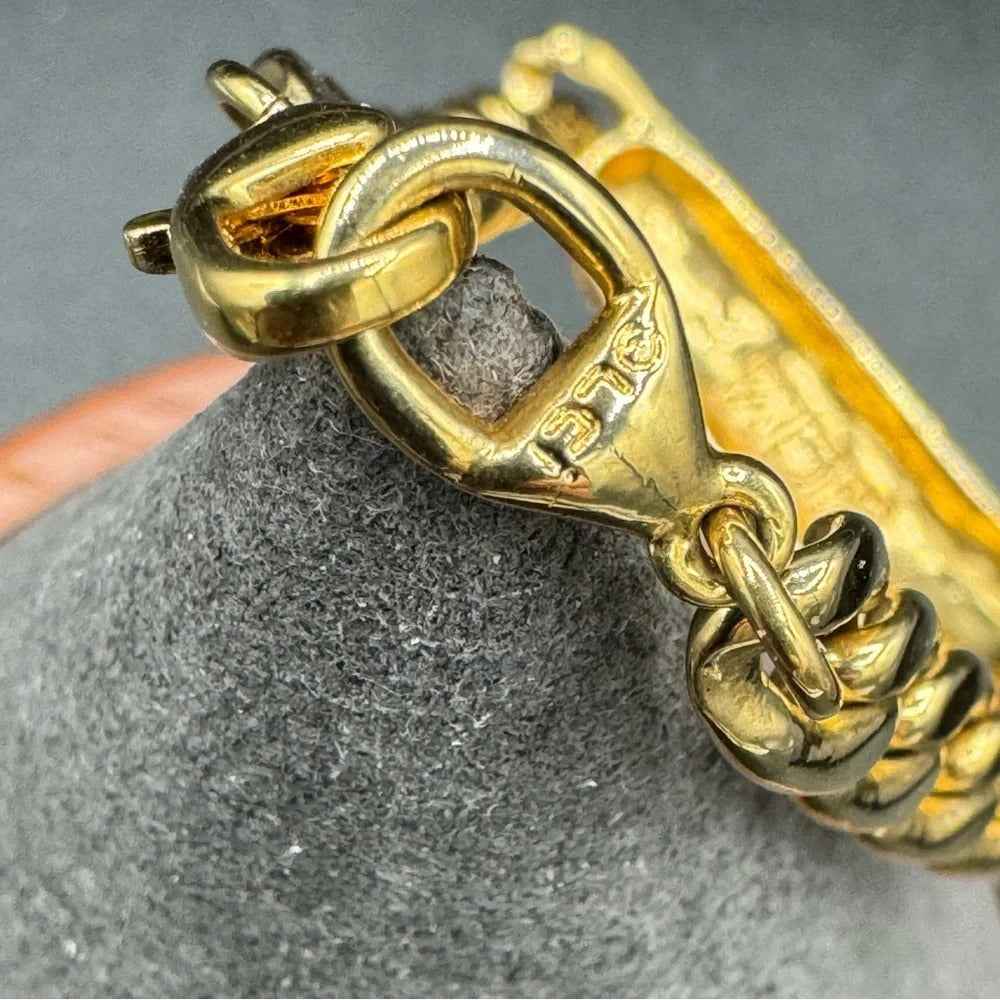BraceletLiz Claiborne Gold-Tone Chunky ID Bracelet