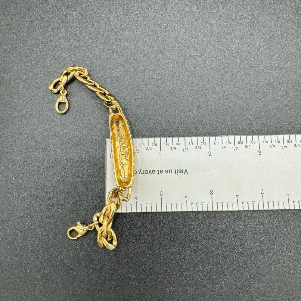 BraceletLiz Claiborne Gold-Tone Chunky ID Bracelet