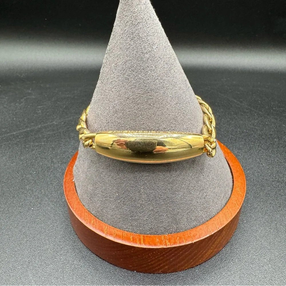 BraceletLiz Claiborne Gold-Tone Chunky ID Bracelet