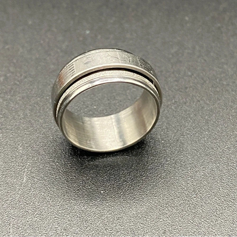 RingsLizard Fidget Anxiety Ring Size 10