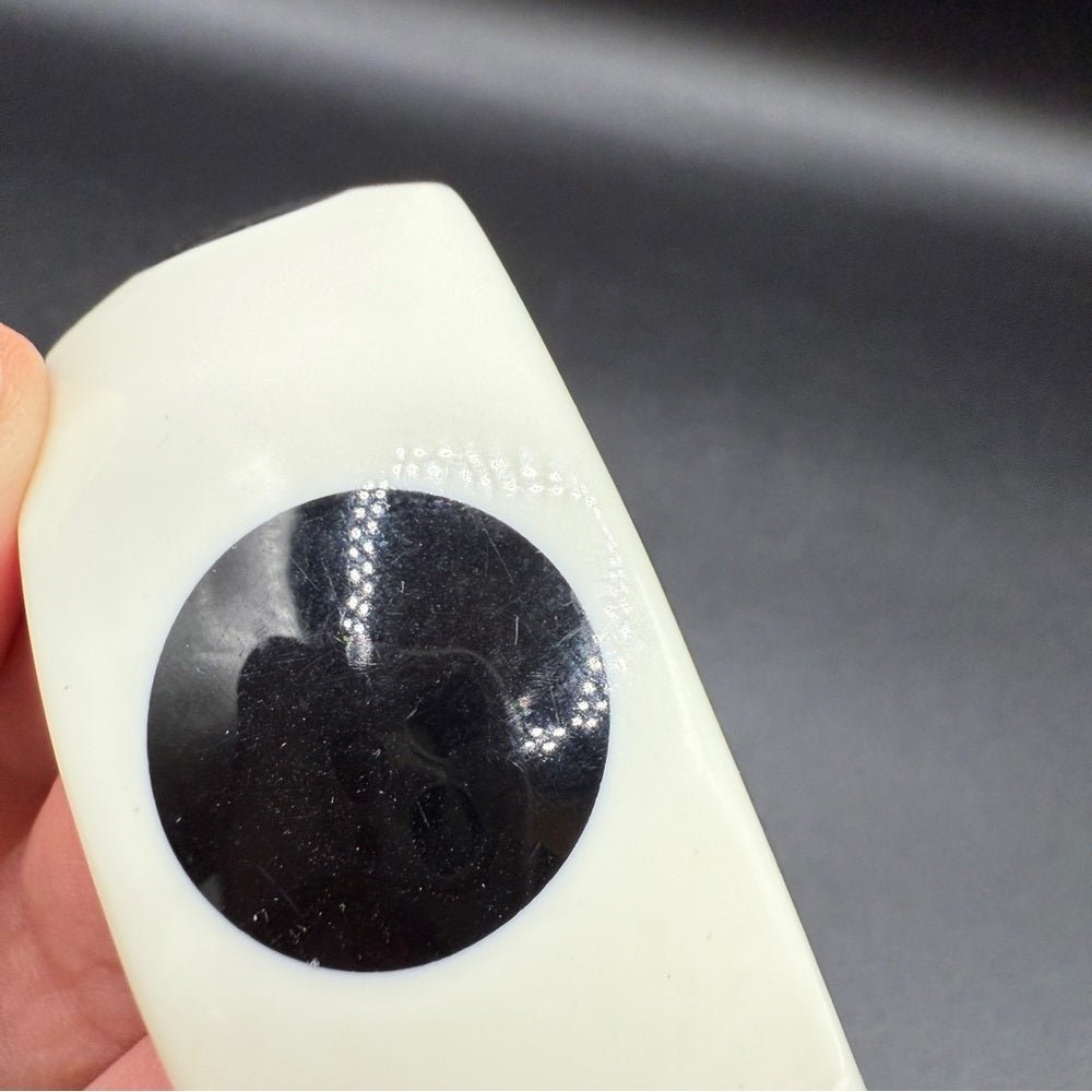 BraceletPolka Dot Black & White Plastic Bangle Bracelet