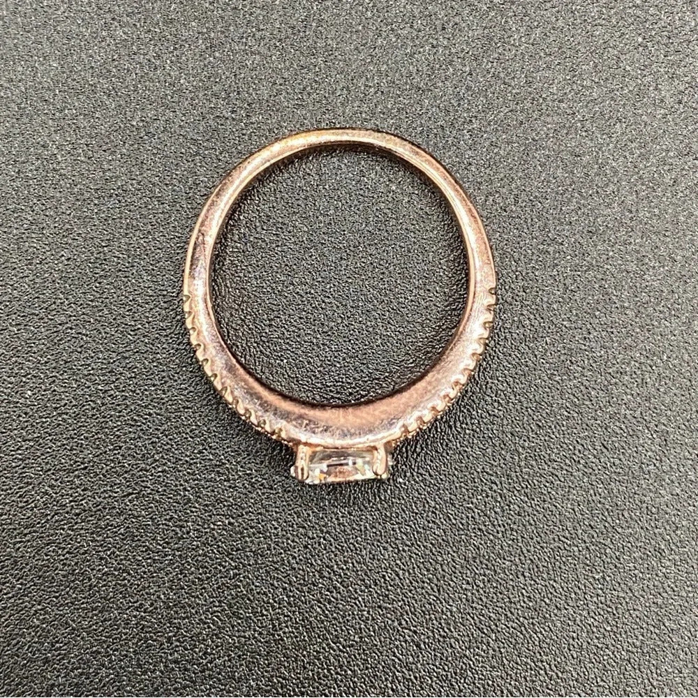 RingsRose Gold CZ Fashion Ring Size 8