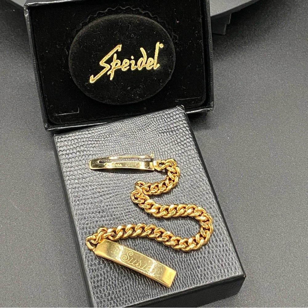 BraceletSpeidel Gold-Plated ID Bracelet, Engraved "Susie"