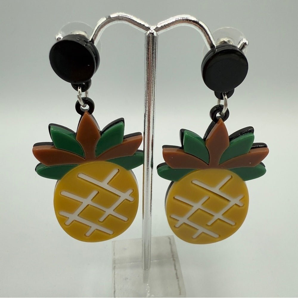 EarringsTropical Pineapple Dangle Earrings
