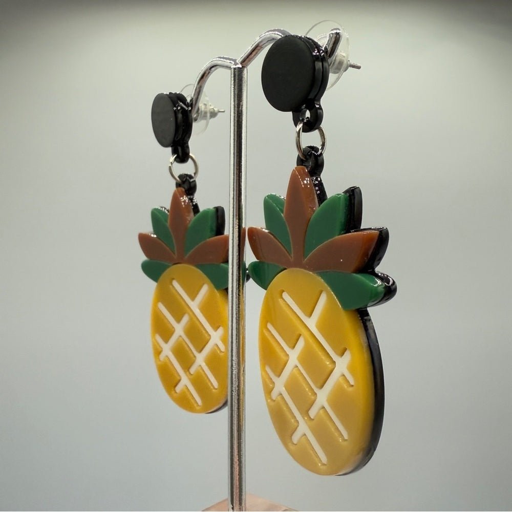 EarringsTropical Pineapple Dangle Earrings