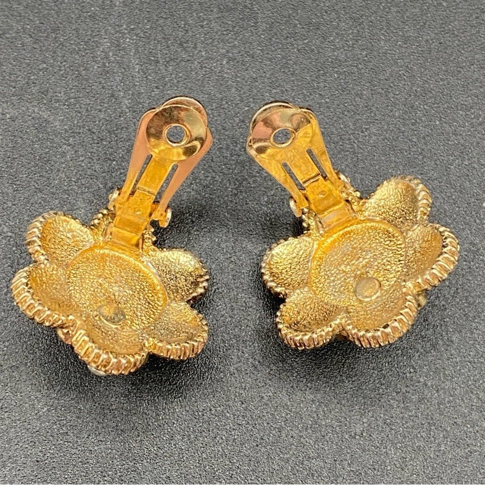 EarringsVintage Sarah Coventry 1973 "Moonlight" Faux Pearl Clip-On Earrings