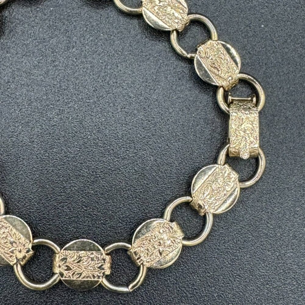 Sarah Coventry's "Young And Gay" Gold Tone Bracelet