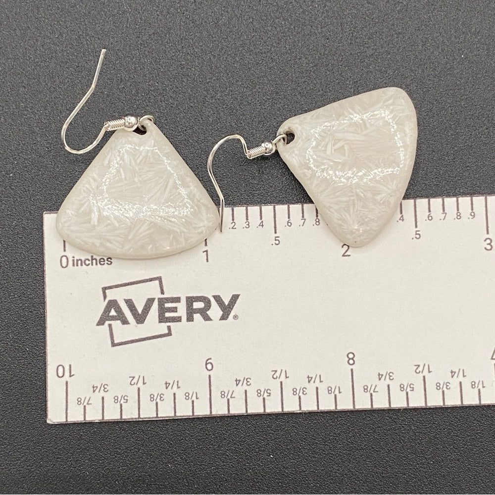 Polaris Ice Glazed Natural Stone Earrings