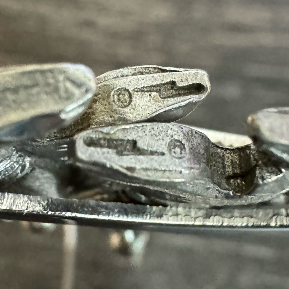 Pewter Cowboy Country and Western Rodeo Dangle Earrings