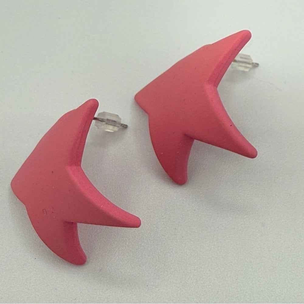 Pink Star Y2K Fun Earrings
