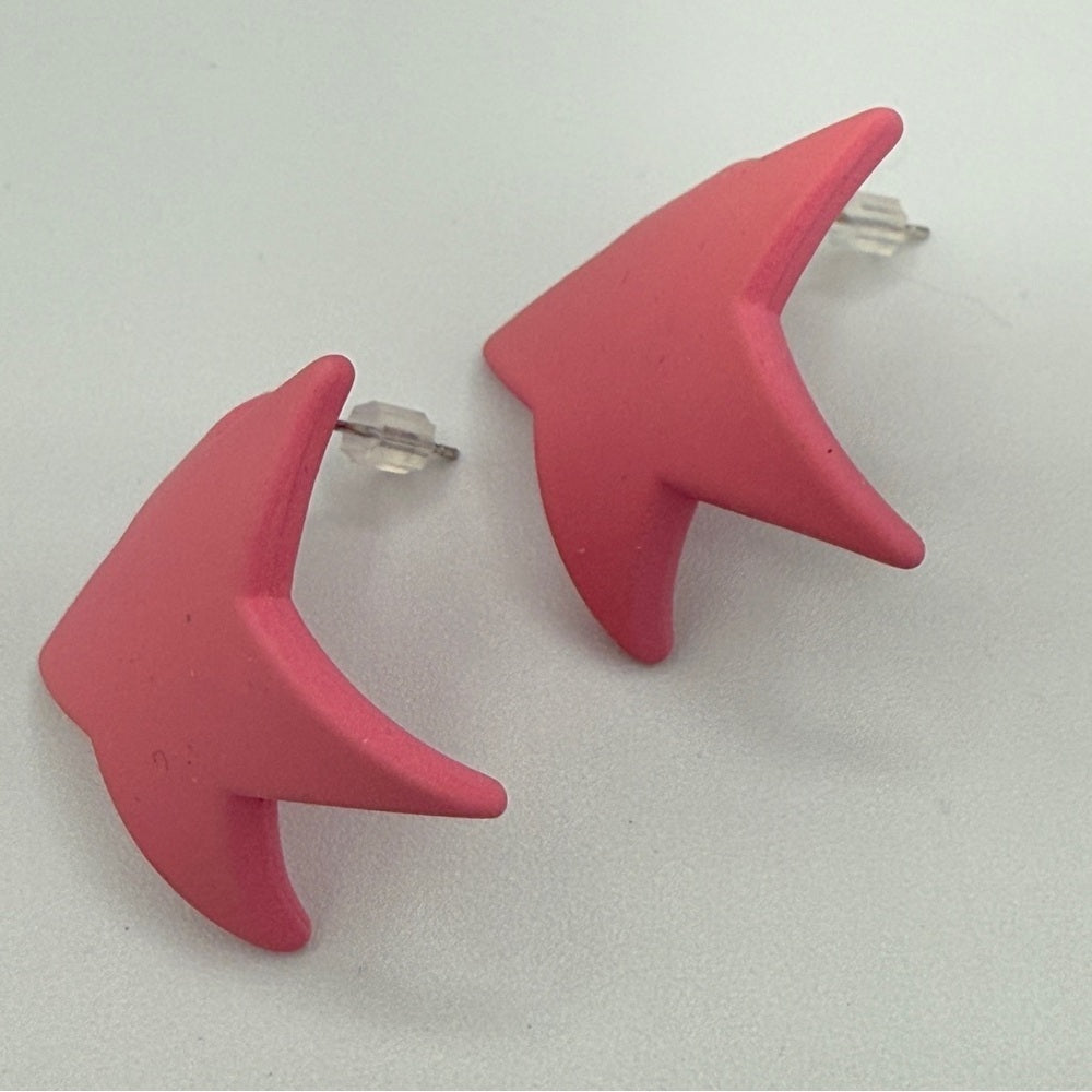 Pink Star Y2K Fun Earrings