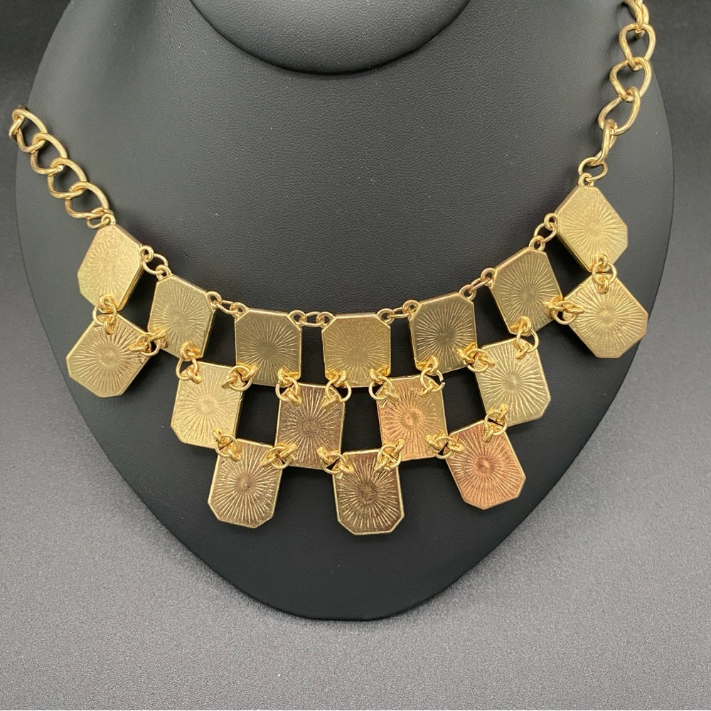 Beautiful Colorful Chunky Bib Necklace