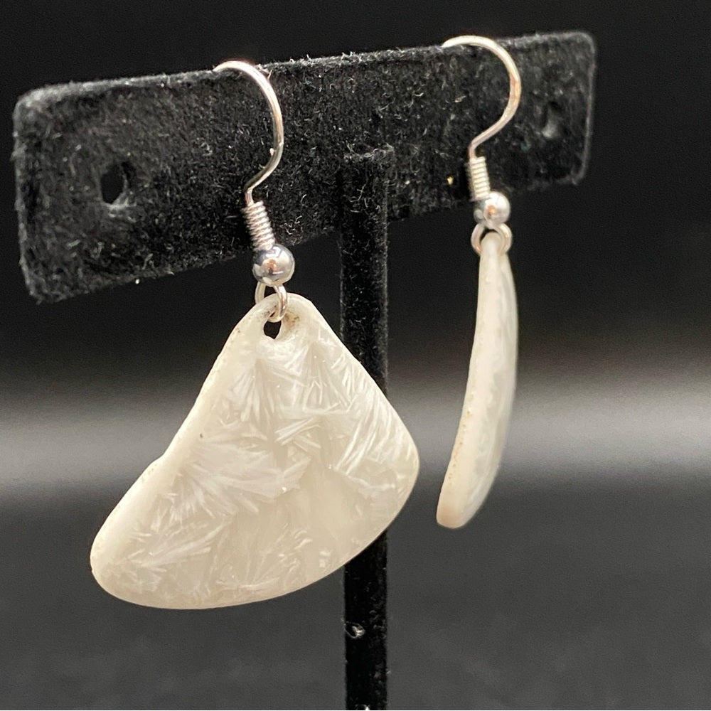 Polaris Ice Glazed Natural Stone Earrings